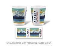 Alaska Wrangell-St. Elias Kayaks Ceramic Shot