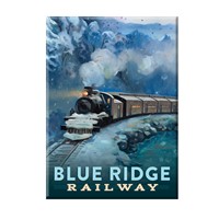 Blue Ridge Railway Magnet