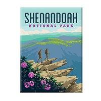 Shenandoah NP Hawksbill Mountain Magnet