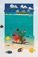 PARADISE ABOVE & BELOW FOLDED - W/ENV