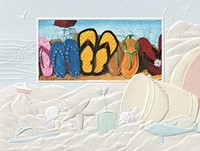 Flip Flop Family Petite Folded - W/Env