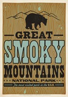 Great Smoky Print Shop Postcard