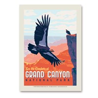 Grand Canyon NP Condors Vert Sticker