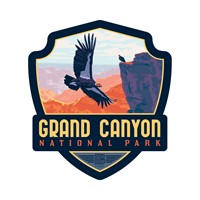 Grand Canyon NP Condors Emblem Sticker