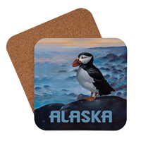 Alaska Puffin Coaster