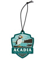 Acadia NP Emblem Wood Ornament
