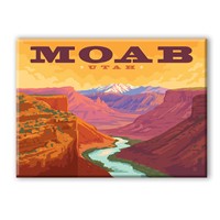 Moab UT Canyon View Magnet