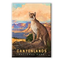 Canyonlands NP Cougar Magnet