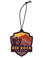 Red Rock Canyon NV Emblem Wood Ornament