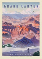 Grand Canyon NP Winter Wonderland Postcard