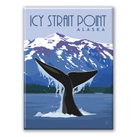 Icy Strait Point Whale Tail Magnet