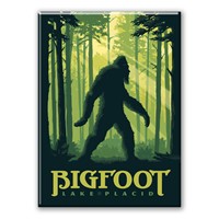 Lake Placid Bigfoot Magnet