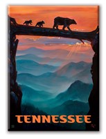 TN Bear Crossing Magnet