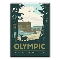 Olympic Peninsula Scenic Magnet