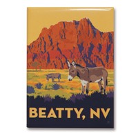 Beatty NV Burro Magnet