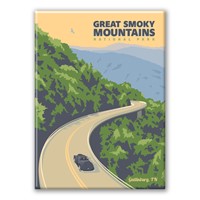 Gatlinburg TN Fall Parkway Magnet