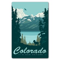 CO It's Our Nature Magnetic Postcard