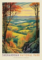 Shenandoah NP Rolling Hills Postcard