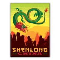 Mythical Creatures Shenlong Chinese Dragon Magnet