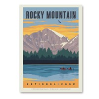 Rocky Mountain NP Kayakers Vert Sticker