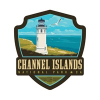 Channel Islands NP Anacapa Lighthouse Emblem Sticker