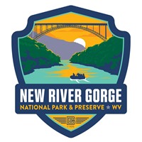 New River Gorge Emblem Sticker