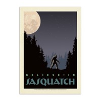 Believe in Sasquatch Postcard