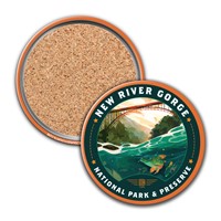 New River Gorge NP & Preserve Fish-Eye View Circle Coaster