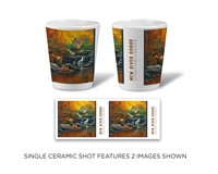 New River Gorge NP & Preserve Fall Colors Ceramic Shot