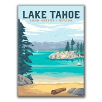 Lake Tahoe Sand Harbor Nevada Magnet