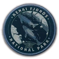 Kenai Fjords NP Whale Watching Circle Patch