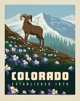 Columbine CO 8" X 10" Print