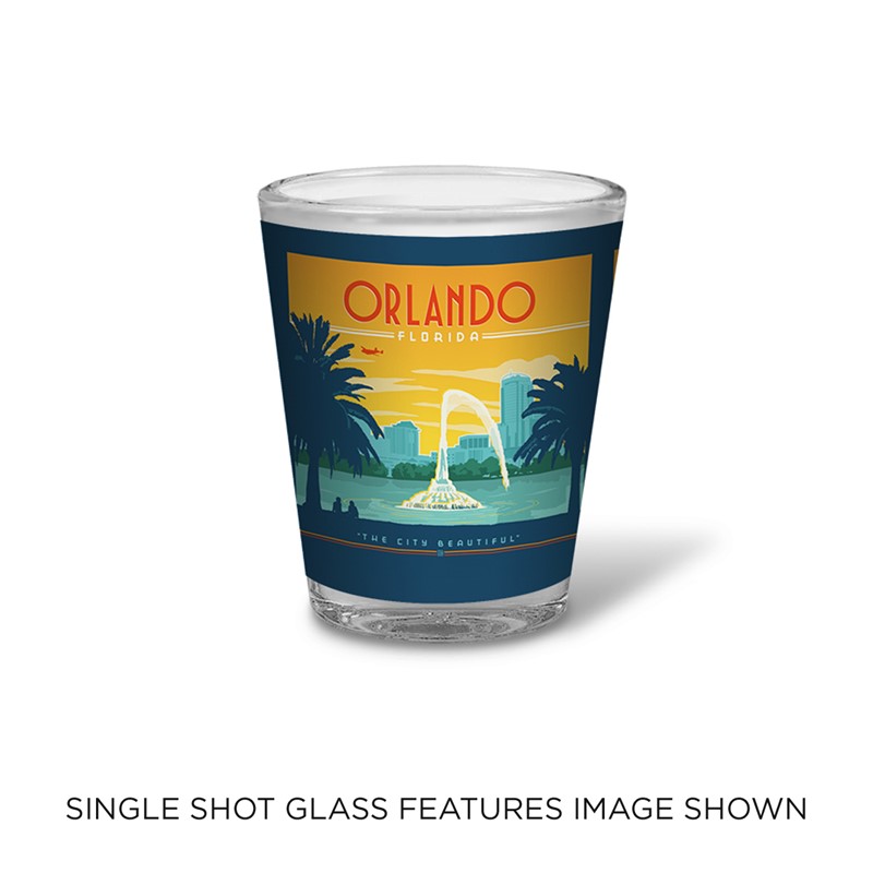 Orlando Florida Shot Glass Orlando Shot Glass