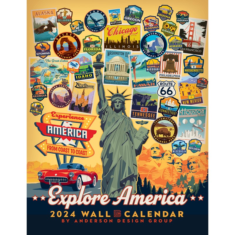 2025 American Travel Calendar Calendars